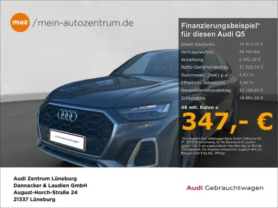 Gebraucht Audi Q5 S-Line 367 PS (269 kW) 2021 Daytonagrau perleffekt SUV
