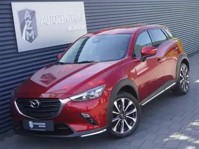 Gebraucht Mazda CX-3 Sports-Line 116 PS (85 kW) 2018 Rot (soul red crystal) SUV