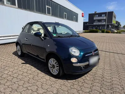 Second-hand Fiat 500C Lounge 70 CP (51 kW) 2014 Albastru Cabrio
