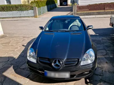Gebraucht Mercedes SLK200 231 PS (169 kW) 2005 Schwarz Cabrio