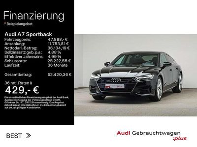 Second-hand Audi A7 S-Line 204 CP (150 kW) 2023 Negru Berlinǎ