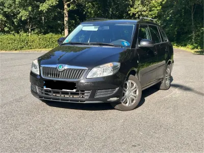 Gebraucht Skoda Fabia 90 PS (66 kW) 2011 Schwarz Kombi