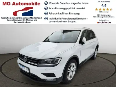 Gebraucht VW Tiguan Sound 150 PS (110 kW) 2017 Weiß SUV