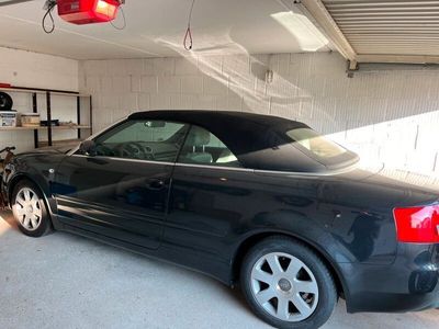 gebraucht Audi A4 Cabriolet 1.8T Schwarz Ledersitze Lederlenkrad USB/Telefon