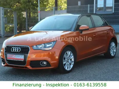 Gebraucht Audi A1 Sportback Ambition 122 PS (89 kW) 2012 Orange Kleinwagen