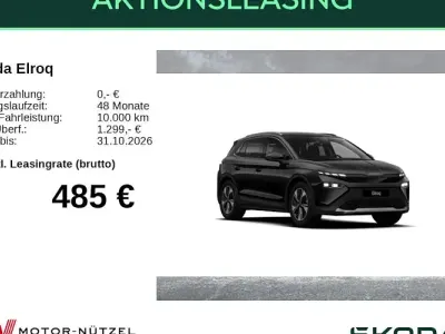 Neu Skoda Elroq Selection 210 kW (286 PS) 2026 Schwarz SUV
