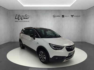 gebraucht Opel Crossland INNOVATION 1.2 Turbo Navi LED Apple CarPlay Android Auto Mehrzonenklima Ambiente Beleuchtung
