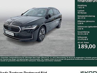 Gebraucht Skoda Superb Selection 150 PS (110 kW) 2025 Schwarz Kombi