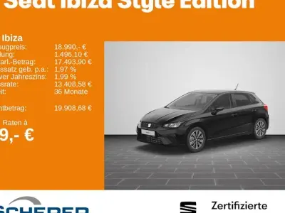 Usata Seat Ibiza Style 116 CV (85 kW) 2024 Nero Utilitaria