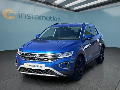 Gebraucht VW T-Roc 110 PS (80 kW) 2022 Blau SUV