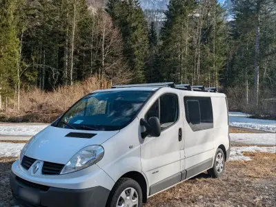 Käytetty Renault Traffic 90 HP (66 kW) 2014 Valkoinen Tila-auto