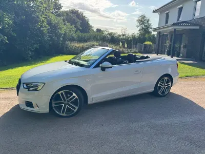 Gebraucht Audi A3 Cabriolet Design 150 PS (110 kW) 2018 Weiß Cabrio
