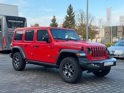 Gebraucht Jeep Wrangler Unlimited Rubicon 200 PS (147 kW) 2020 Rot SUV