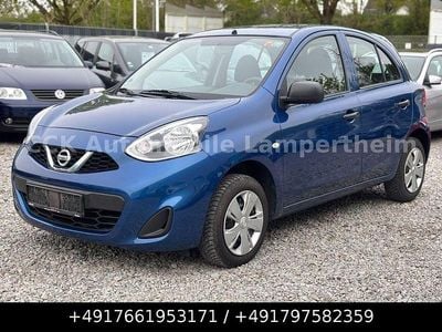 Second-hand Nissan Micra Visia 80 CP (58 kW) 2016 Albastru Hatchback