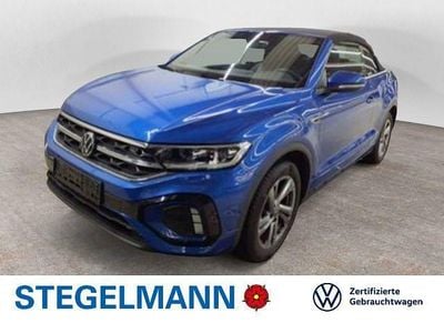 Second-hand VW T-Roc Cabriolet R-line 150 CP (110 kW) 2025 Albastru Cabrio