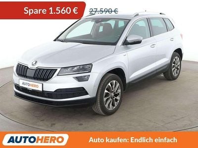 Gebraucht Skoda Karoq Clever 150 PS (110 kW) 2022 Brilliantsilber SUV