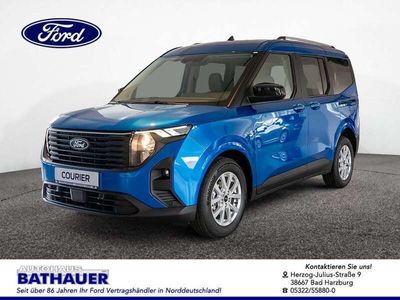 Gebraucht Ford Tourneo Courier Titanium 125 PS (91 kW) 2024 Dynamic blau Van / Kleinbus