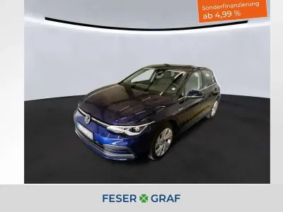 Brugt VW Golf VIII Style 131 HK (96 kW) 2022 Blå Sedan