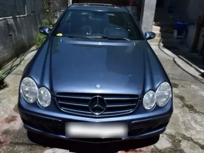 Gebraucht Mercedes CLK200 163 PS (119 kW) 2006 Blau Coupé