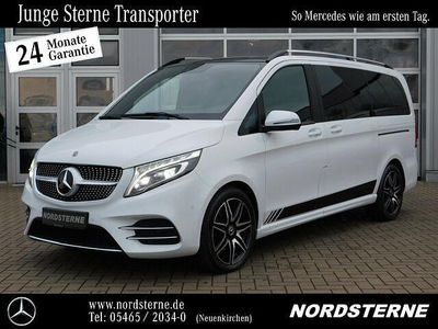 Gebraucht Mercedes V300 AMG 239 PS (175 kW) 2019 Bergkristallweiß Van / Kleinbus