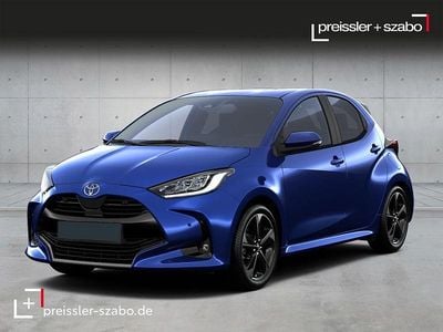 Neu Toyota Yaris Hybrid Style 131 PS (96 kW) 2026 Blau Limousine