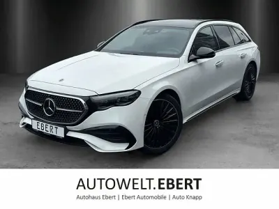 Gebraucht Mercedes E220 AMG 197 PS (144 kW) 2023 Polarweiß Kombi