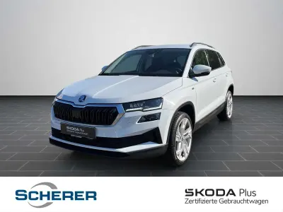 Gebraucht Skoda Karoq Drive 150 PS (110 kW) 2024 Moonweiß perleffekt SUV