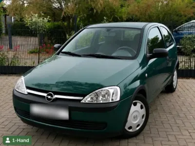 Gebraucht Opel Corsa 60 PS (44 kW) 2003 Grün Kleinwagen
