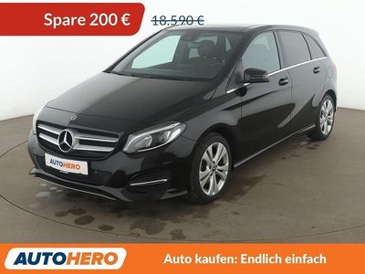 Gebraucht Mercedes B180 Style 122 PS (89 kW) 2018 Schwarz Van / Kleinbus