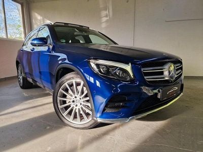 Brugt Mercedes GLC350 AMG 258 HK (189 kW) 2018 Blå SUV