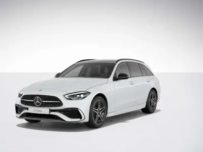 Brugt Mercedes C300e AMG 204 HK (150 kW) 2025 Hvid Stationcar