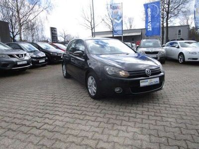 gebraucht VW Golf VI -6 Highl. Teilleder-Multilenkrad-Klima-Sitzh.-Temp