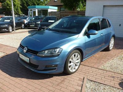 Gebraucht VW Golf VII Highline 140 PS (102 kW) 2013 Pacific blue metallic Limousine