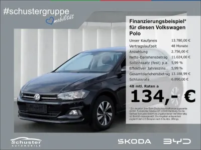 Gebraucht VW Polo Comfortline 80 PS (58 kW) 2022 Schwarz Kleinwagen