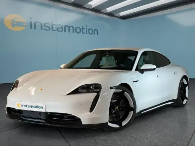 Gebraucht Porsche Taycan 350 kW (476 PS) 2021 Weiß Limousine