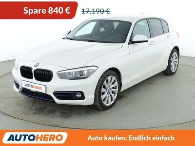 Gebraucht BMW 118 Sport Line 150 PS (110 kW) 2019 Alpinweiss Kleinwagen