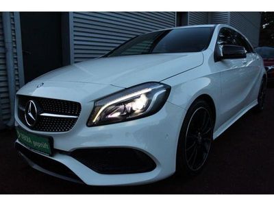 Usata Mercedes A200 AMG line 156 CV (114 kW) 2016 Bianco Berlina