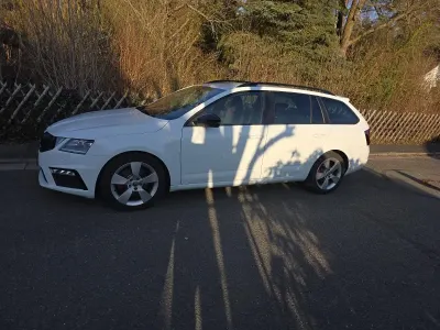 Brugt Skoda Octavia RS 184 HK (135 kW) 2018 Hvid Stationcar
