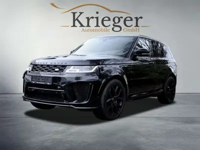 Gebraucht Land Rover Range Rover Sport SVR 575 PS (422 kW) 2018 Santorini black SUV