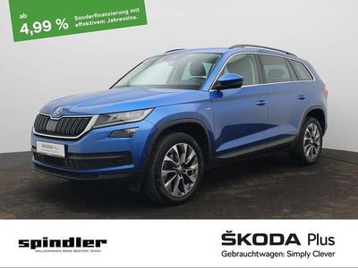 Gebraucht Skoda Kodiaq Clever 150 PS (110 kW) 2021 Raceblau metallic SUV