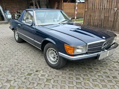 Gebraucht Mercedes SL280 185 PS (136 kW) 1979 Blau Cabrio