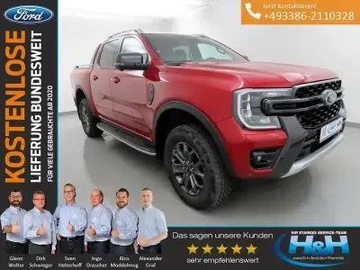 Gebraucht Ford Ranger Wildtrack 241 PS (177 kW) 2023 Rot (metallic) Pickup