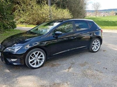 Usata Seat Leon FR 150 CV (110 kW) 2015 Nero Berlina