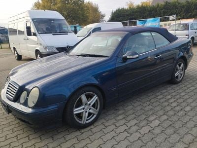 Gebraucht Mercedes CLK230 Elegance 193 PS (141 kW) 1999 Blau Cabrio