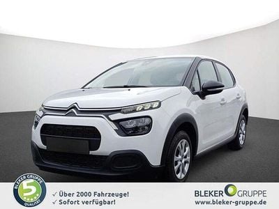 Gebraucht Citroën C3 Feel 82 PS (60 kW) 2022 Weiß Kleinwagen