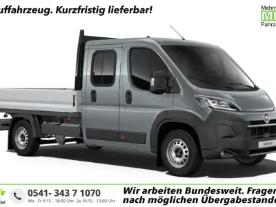 Neu Opel Movano 140 PS (102 kW) 2026 Thunder grau Van