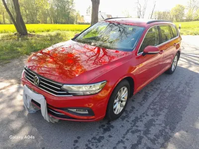 Gebraucht VW Passat Conceptline 122 PS (89 kW) 2021 Rot Limousine