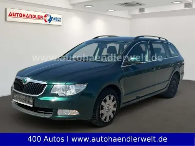 Gebraucht Skoda Superb Ambition 170 PS (125 kW) 2010 Grün Kombi