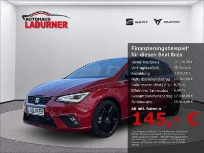 Gebraucht Seat Ibiza Black Edition 110 PS (80 kW) 2022 Rot Kleinwagen