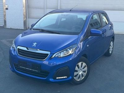 Usata Peugeot 108 Active 72 CV (52 kW) 2020 Blu Utilitaria